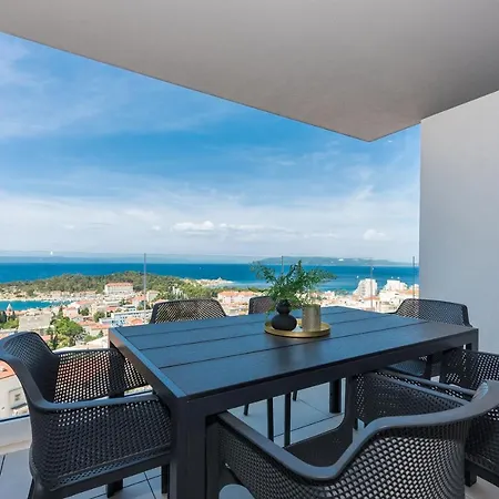 Lägenhet Luxury El Paradiso Sea & View Makarska